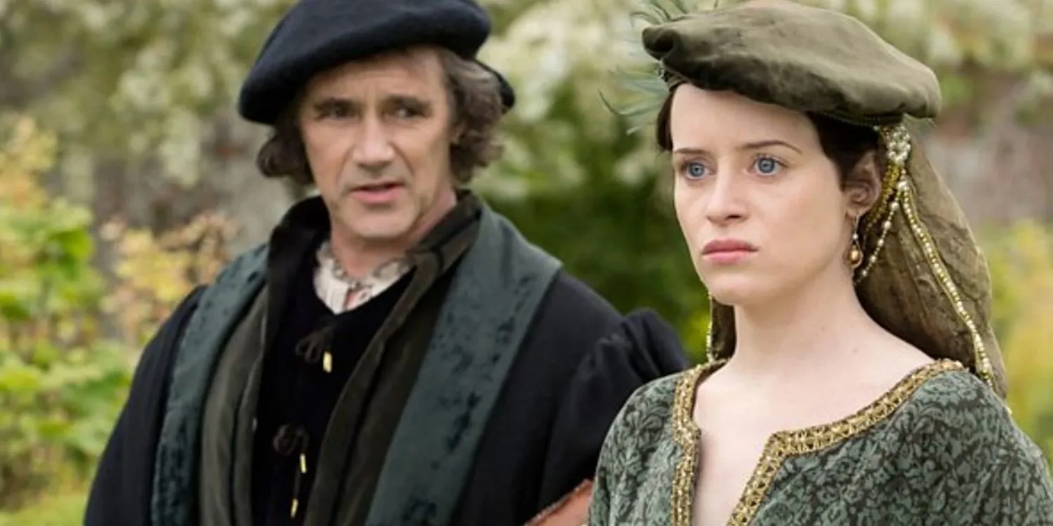 Thomas Cromwell et Anne Boleyn dans Wolf Hall