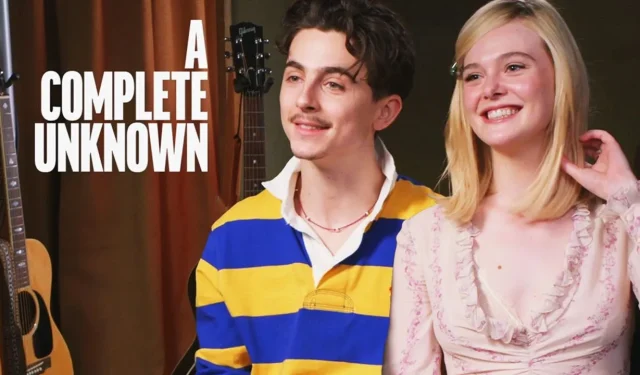 Timothée Chalamet i Elle Fanning omawiają kluczowe elementy biografii Boba Dylana: ekskluzywny wywiad