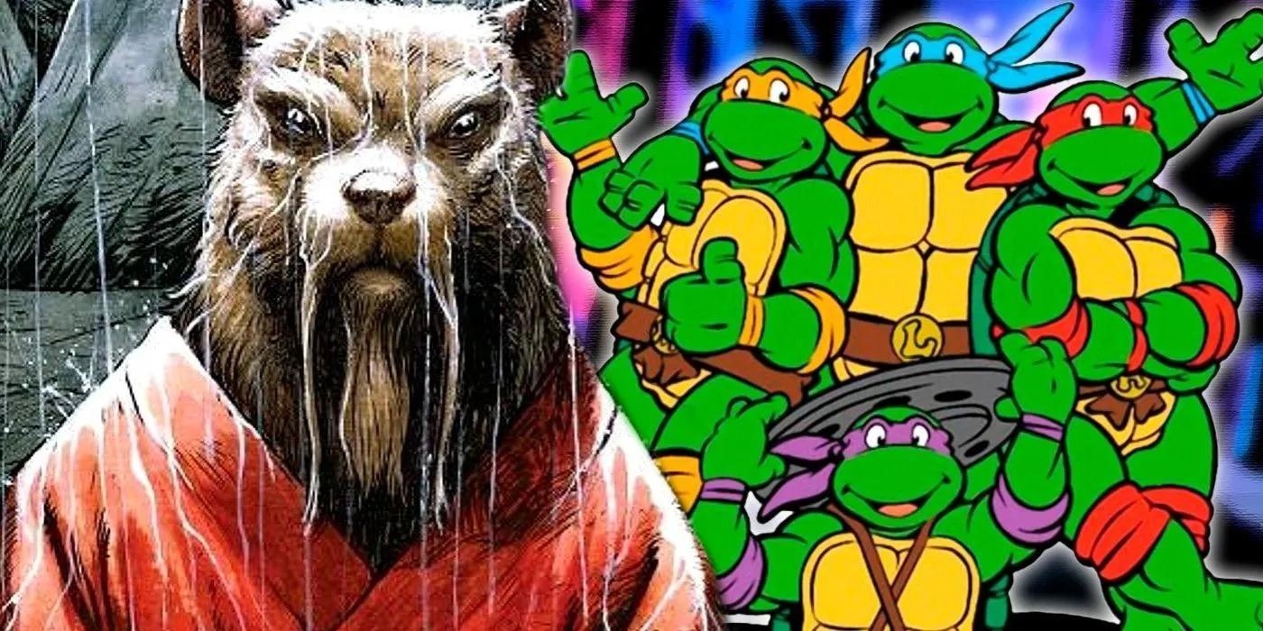 TMNT: Splinter e as Tartarugas Ninja.