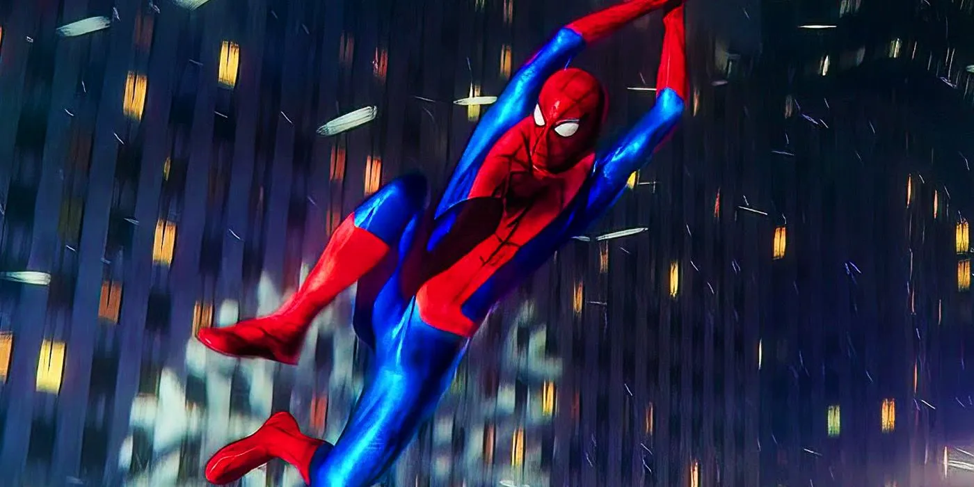 Spider-Man dans un nouveau costume