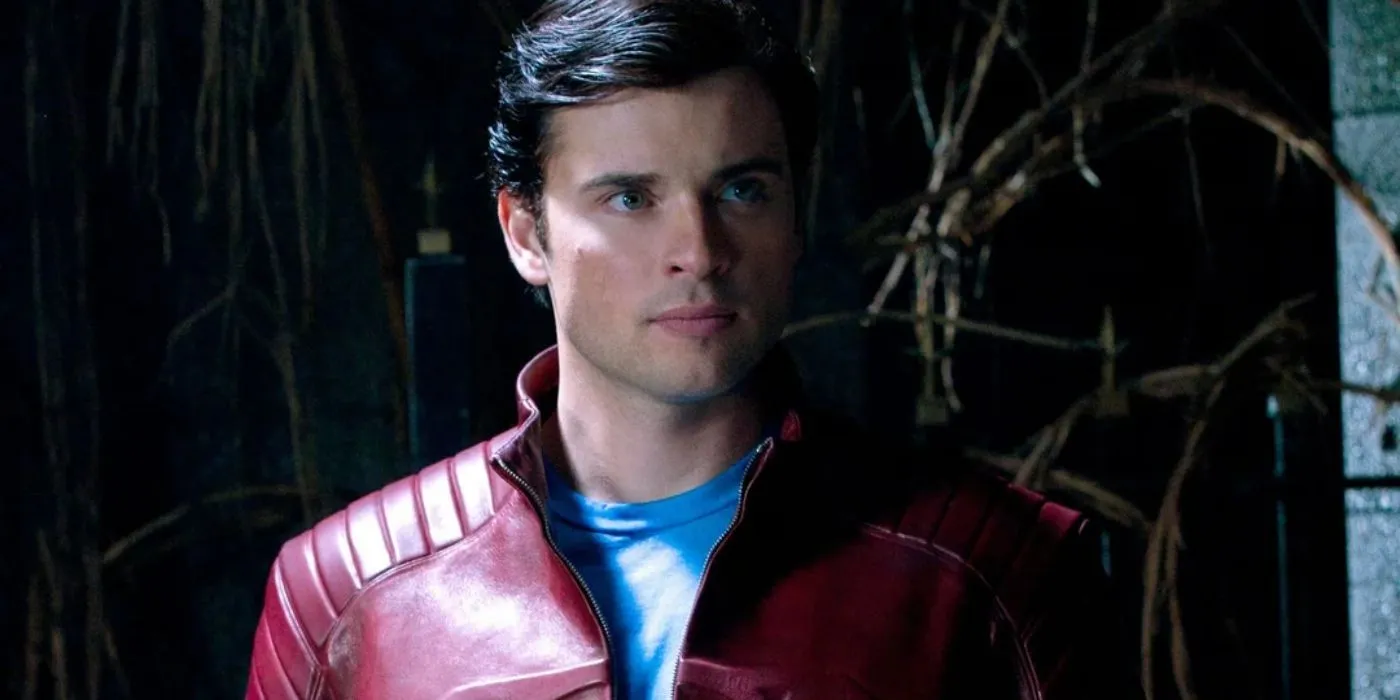 Tom Welling nel ruolo di The Blur in Smallville