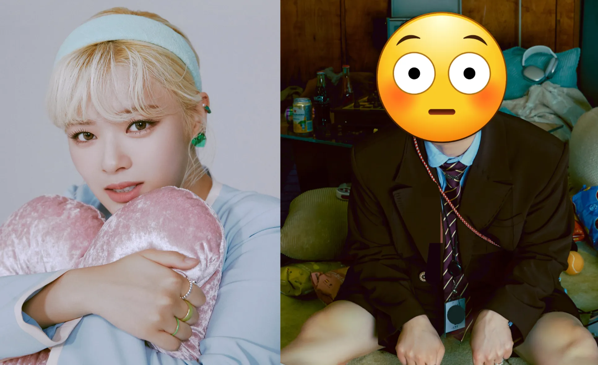 TWICE Jeongyeon and A.C.E Byeongkwan