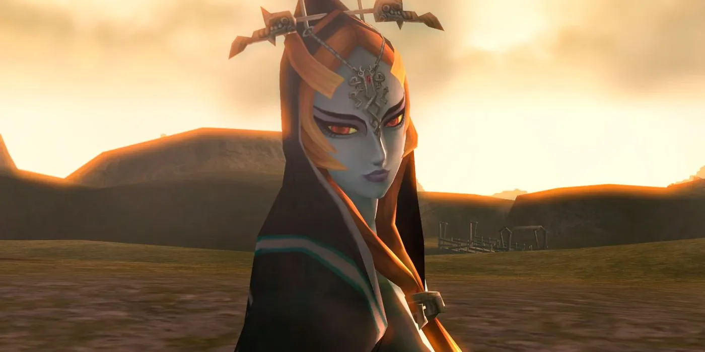 Midna in her true form at the end of Twilight Princess.