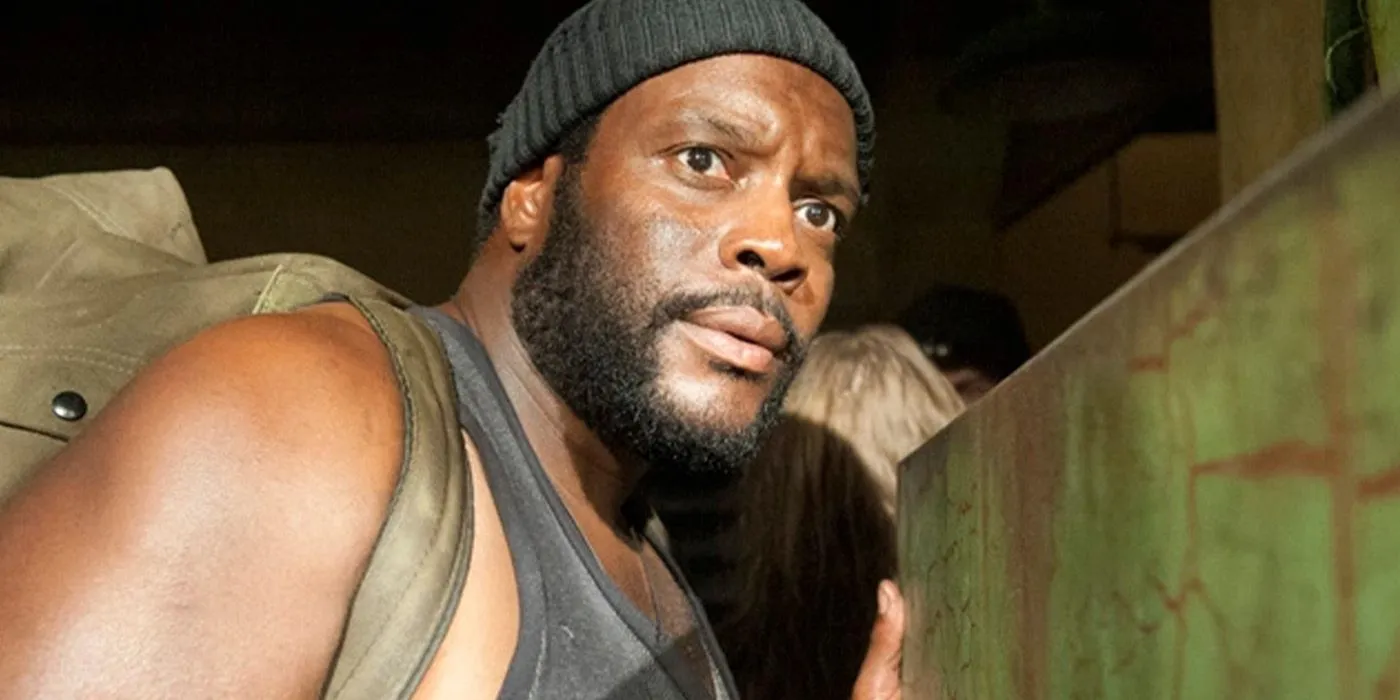 Tyreese asesinado en The Walking Dead.