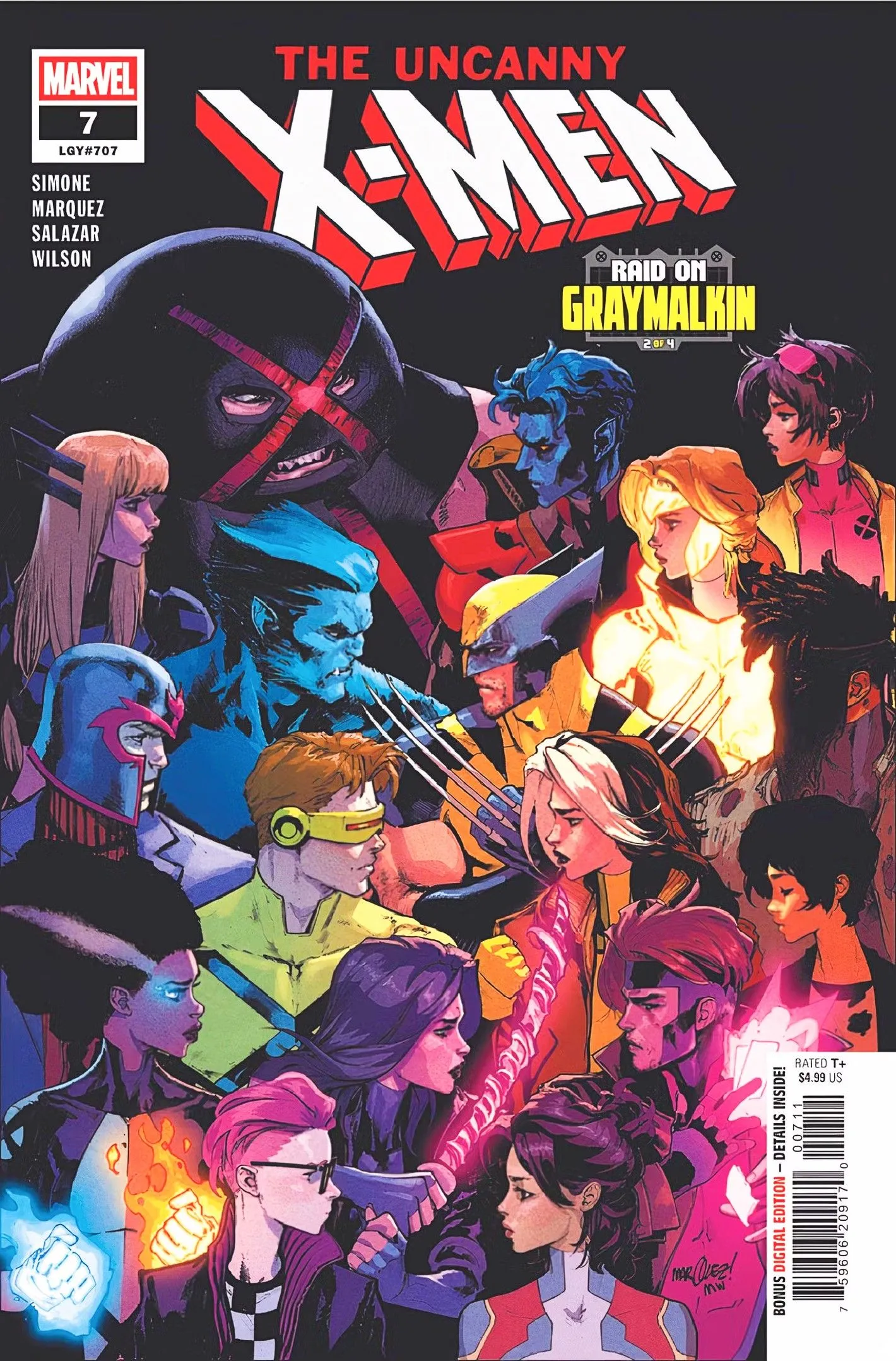 Couverture de Uncanny X-Men #7