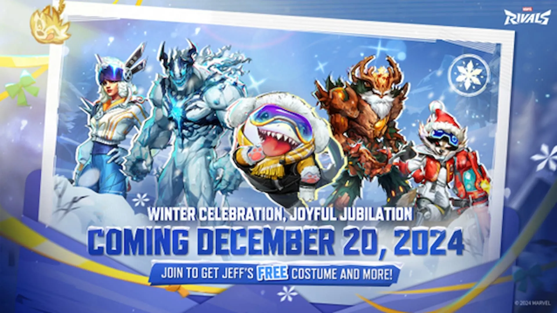 Préparation de l'événement Marvel Rivals Winter Celebration