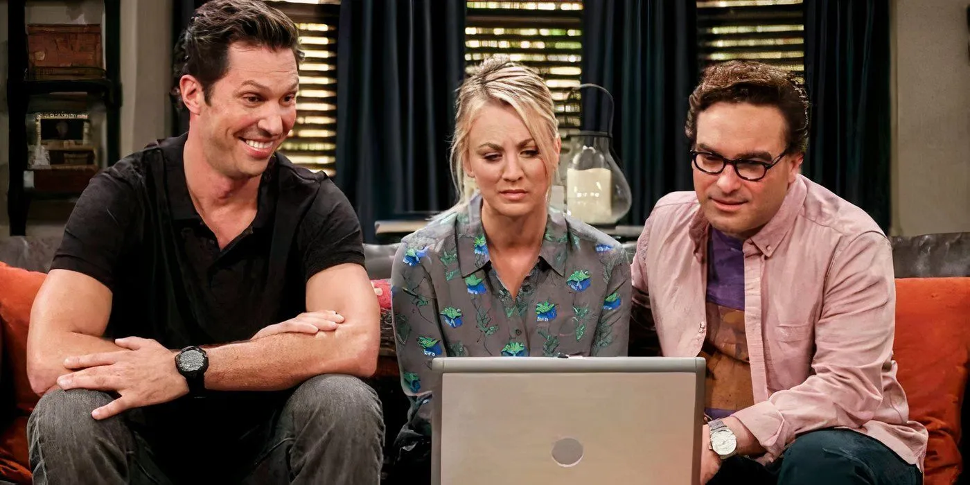 Penny, Leonard et Zack dans The Big Bang Theory