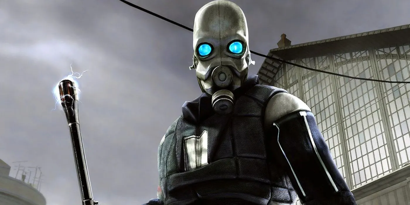 Un guardia de la ciudad en Half-Life 2