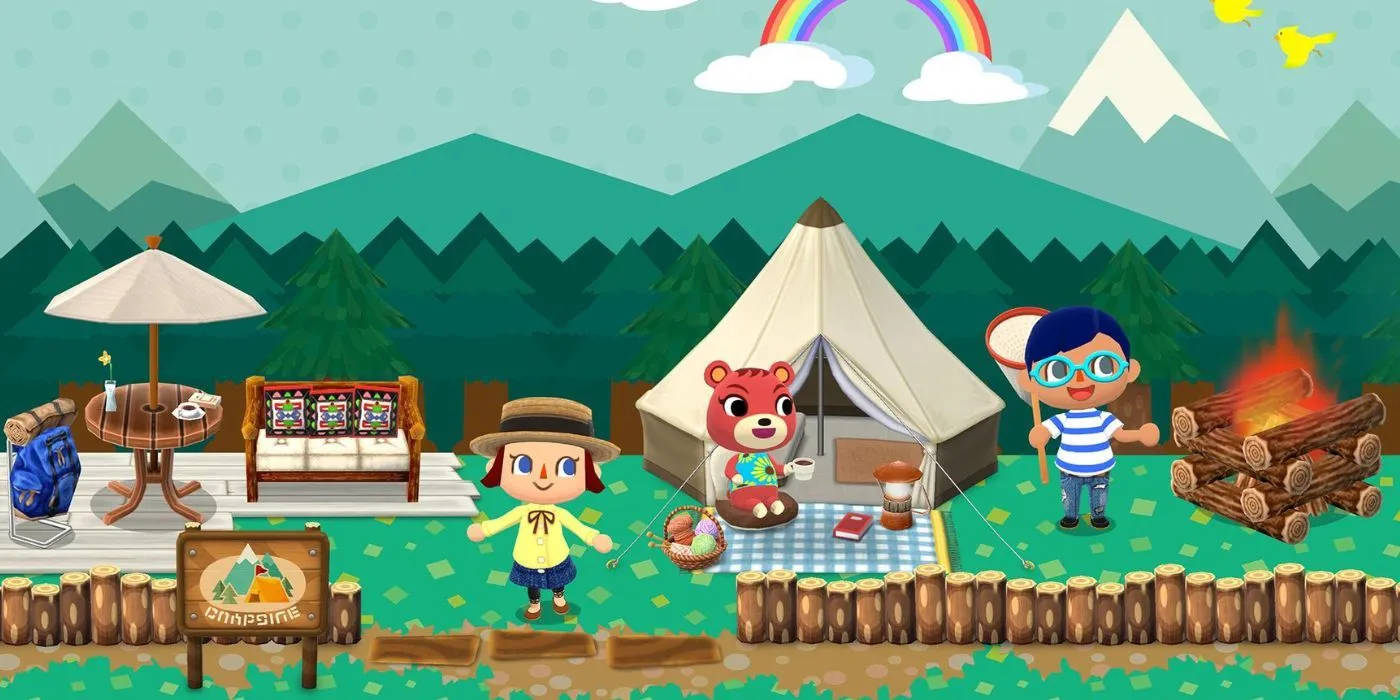 Imagem completa do Pocket Camp