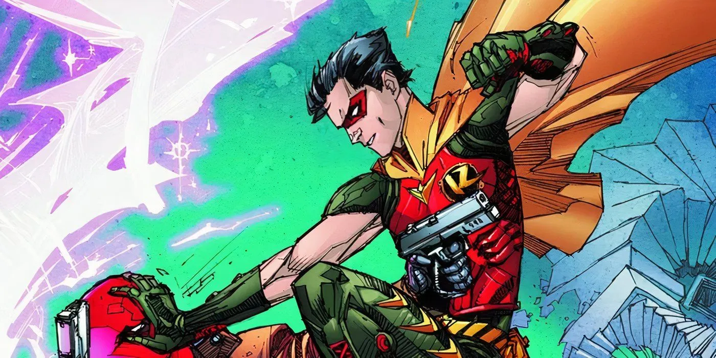 Robins comic art design