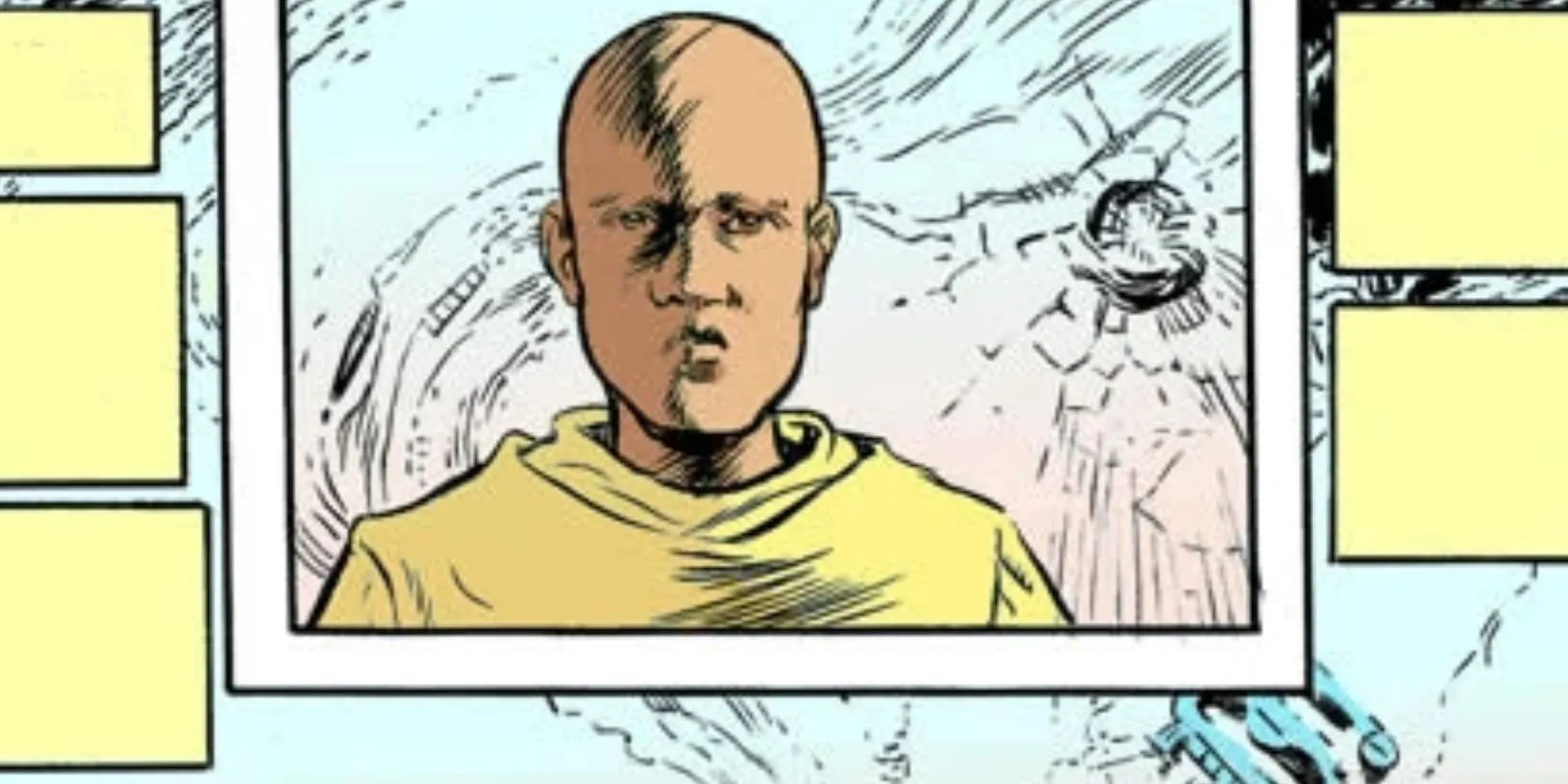 Young Morpheus in 'The Matrix' comic, 'The Miller's Tale'