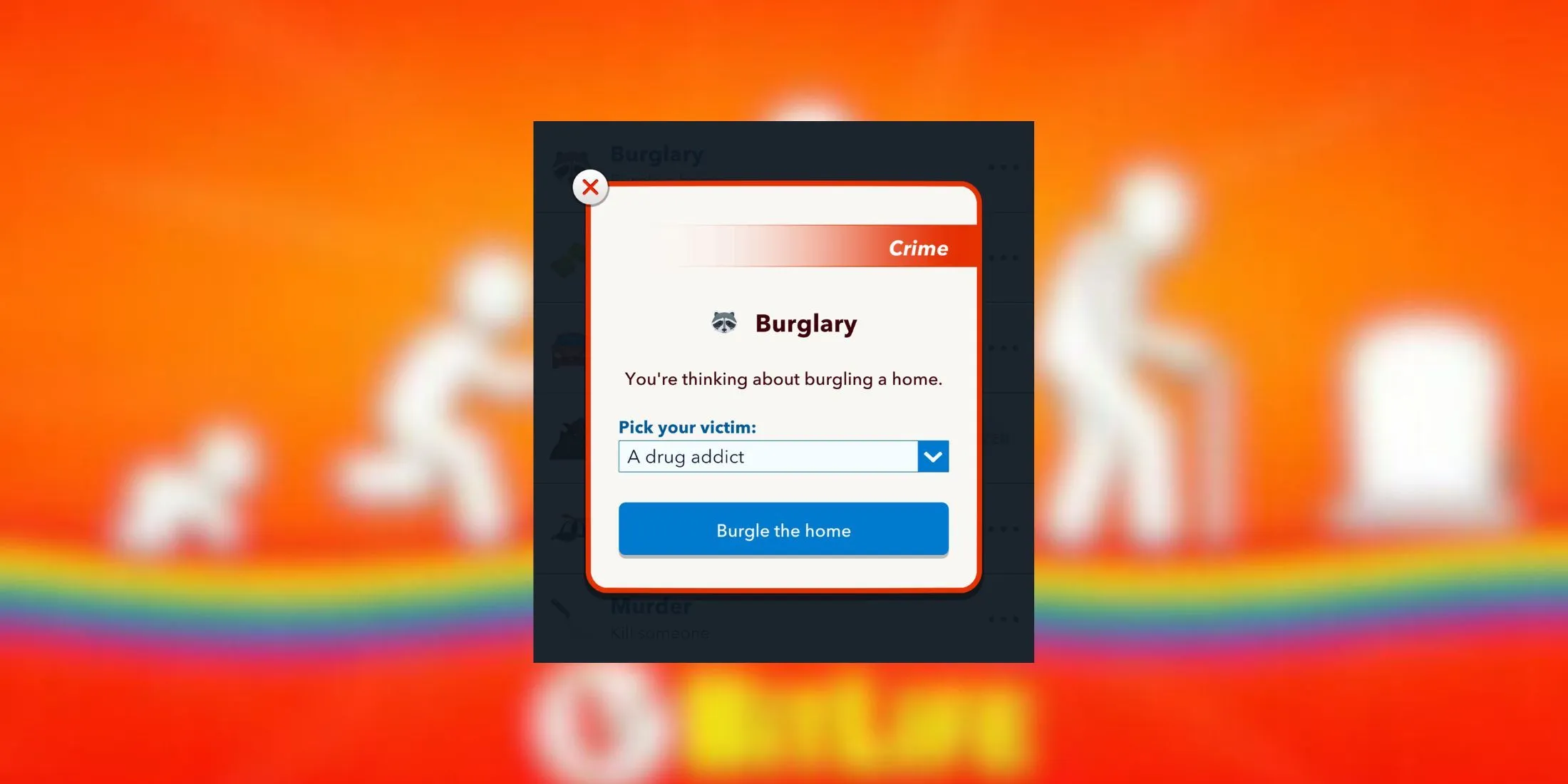 Comment cambrioler des maisons bitlife