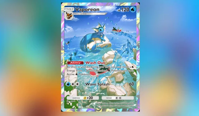 Ultimate Vaporeon Deck Build para Pokémon TCG Pocket