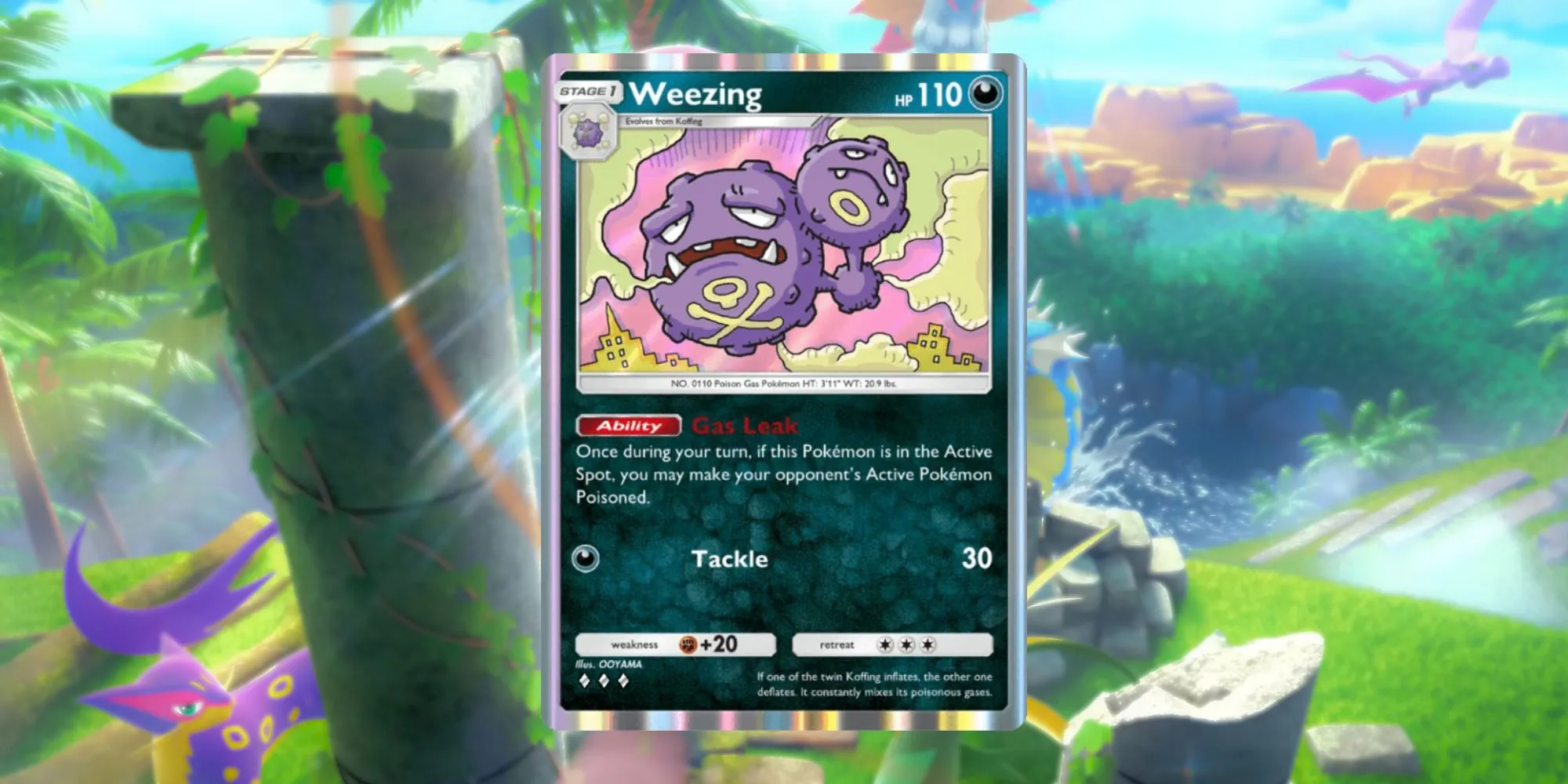 Pokémon TCG Pocket 中的 Weezing 卡