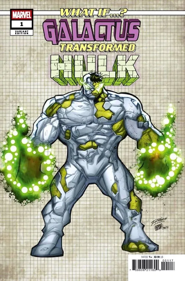 La variante de couverture de Silver Hulk par Ron Lim