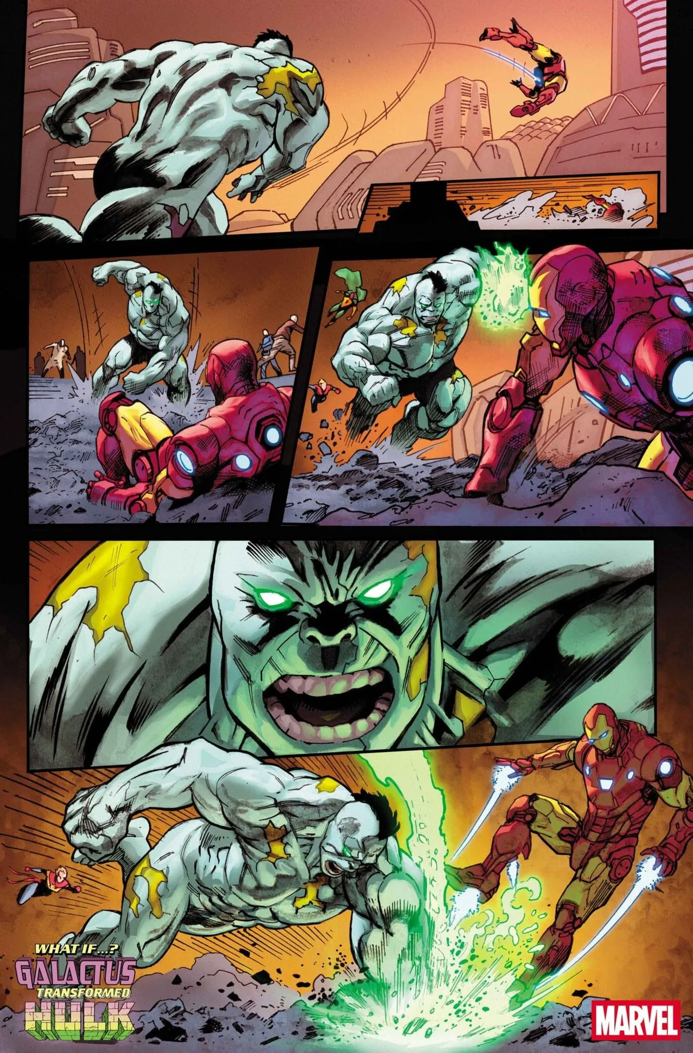 Combats de Silver Hulk