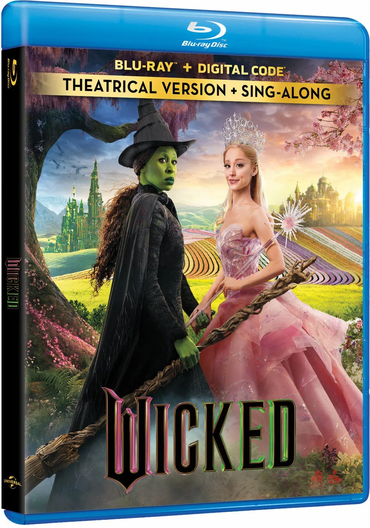 Capa do Blu-Ray Wicked