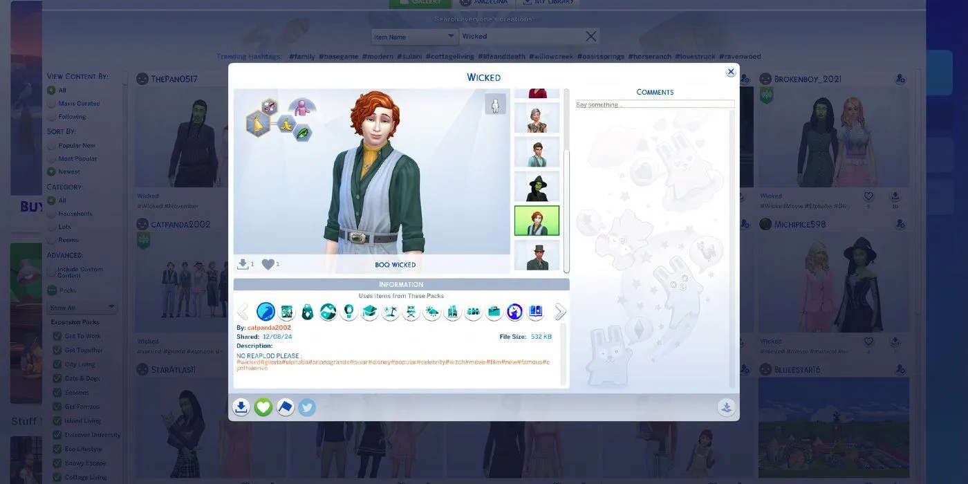 Boq in Sims 4