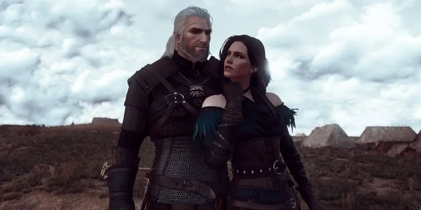 Geralt y Yennefer