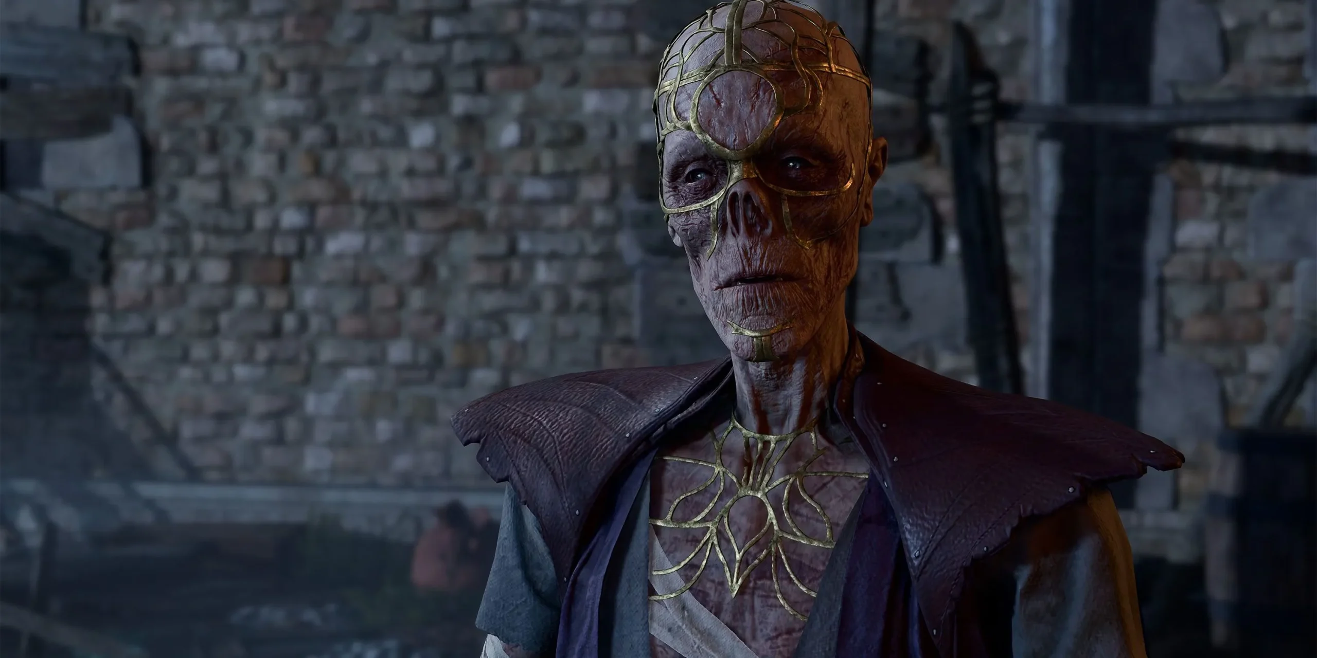 El personaje de Withers en Baldur's Gate 3