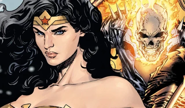 DC Comics a-t-il doté Wonder Woman des pouvoirs de Ghost Rider ? Il semblerait que oui.