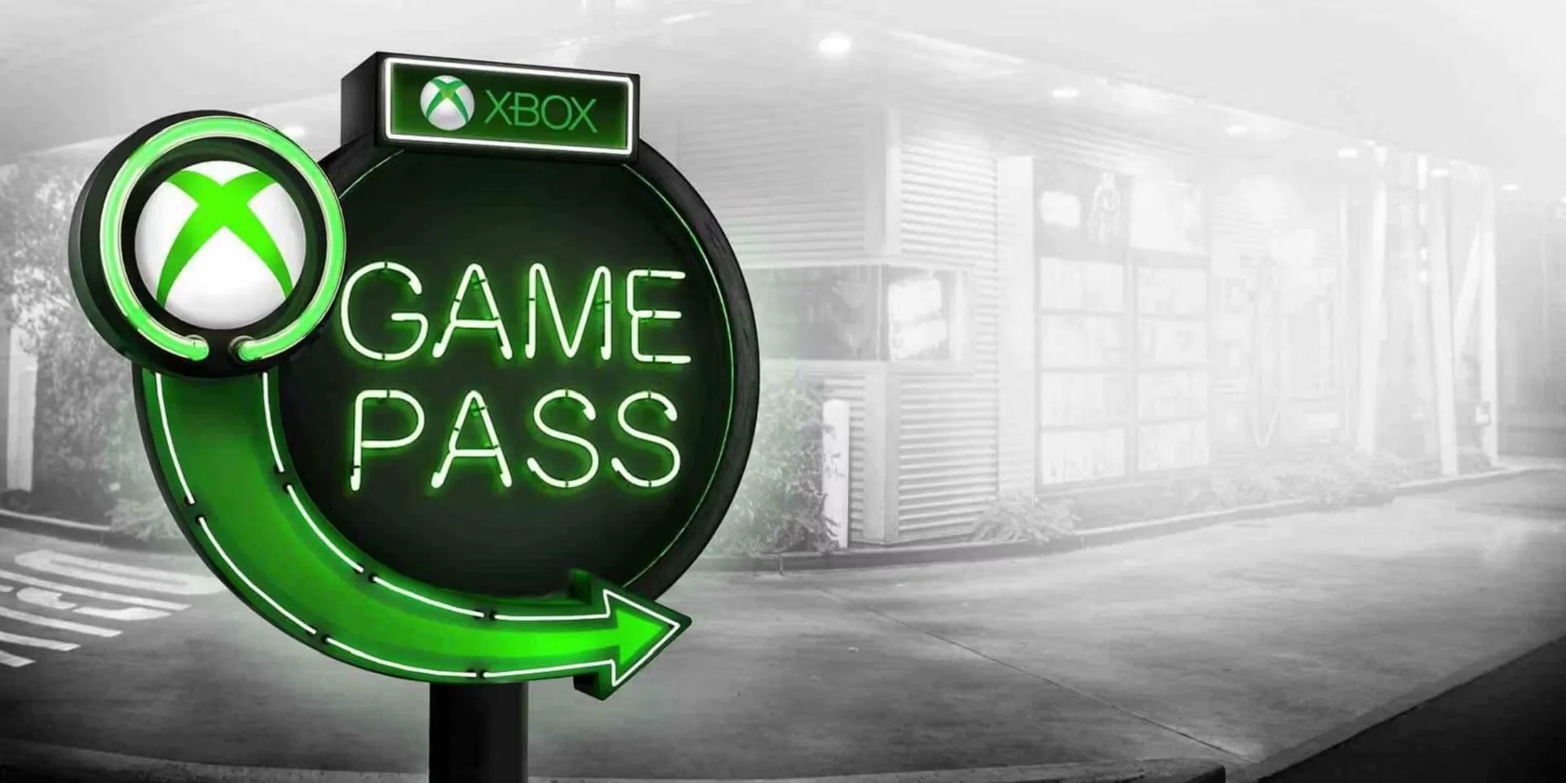 Xbox Game Pass-Leuchtreklame