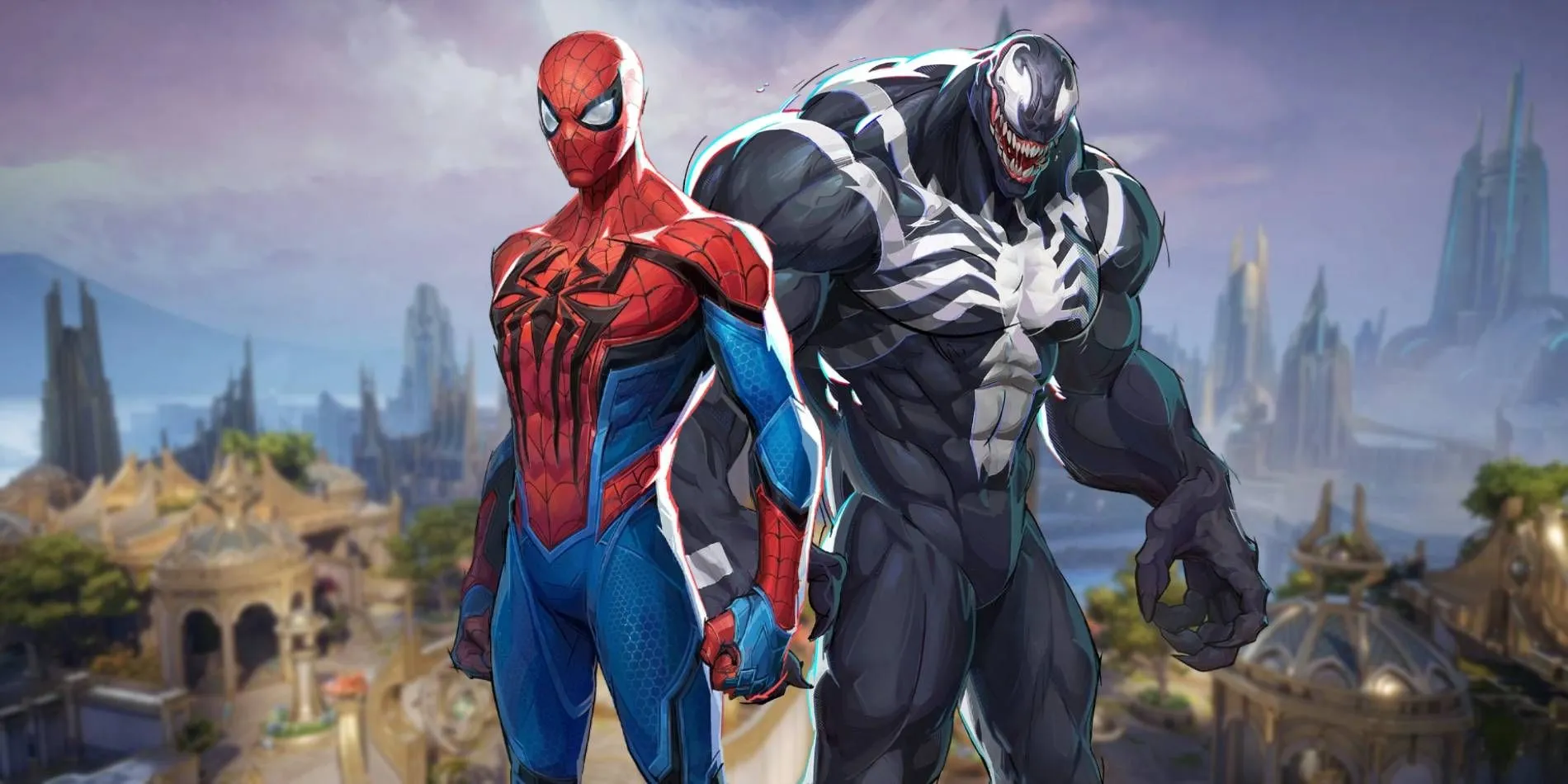 Teamzusammensetzung mit Venom und Spider-Man in Marvel Rivals