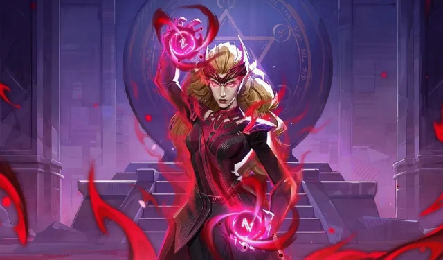 Marvel Rivals 팬이 공유한 Scarlet Witch 스킨 컨셉