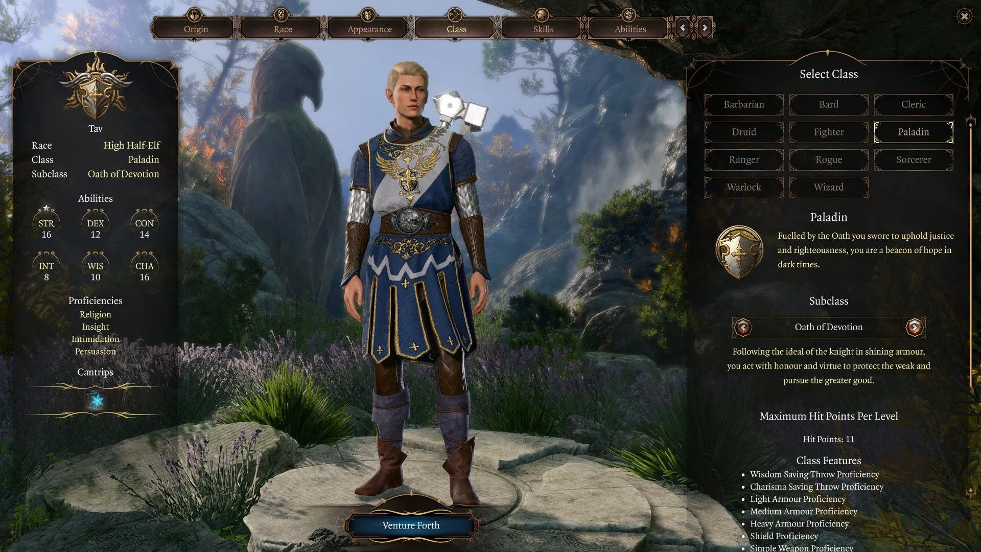 Baldurs Gate 3_Paladin_Oath of Devotion Baldurs Gate 3_Paladin_Oath of Devotion