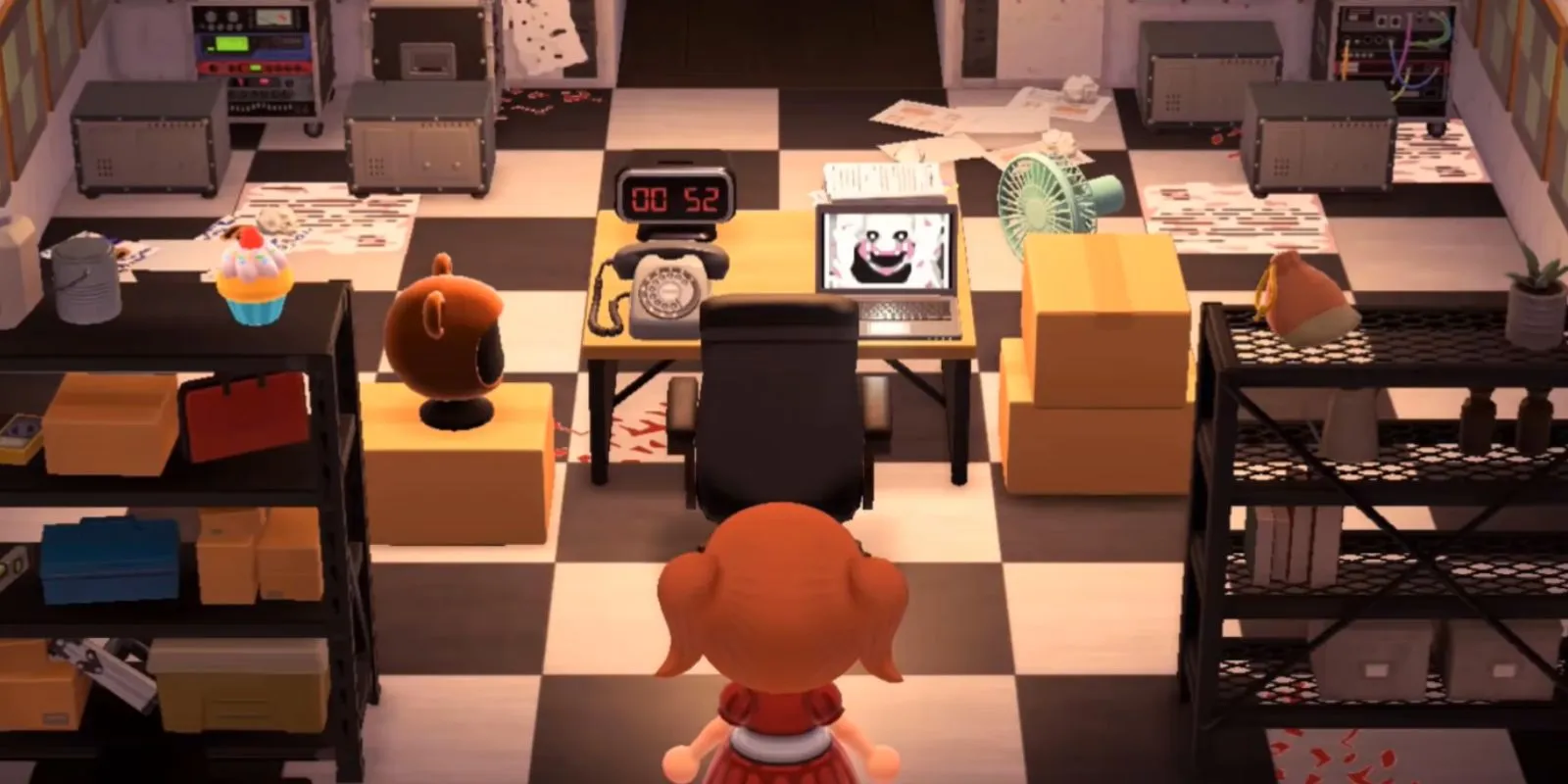 Kreatives Interieur in Animal Crossing