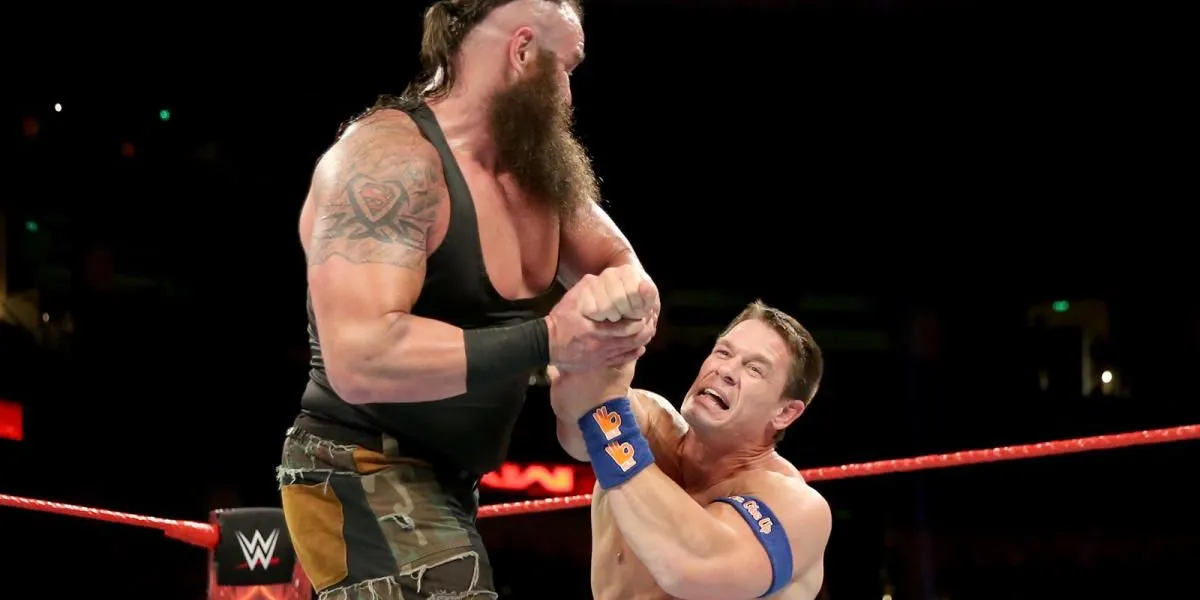 约翰·塞纳 (John Cena) 对阵布朗·斯特罗曼 (Braun Strowman)