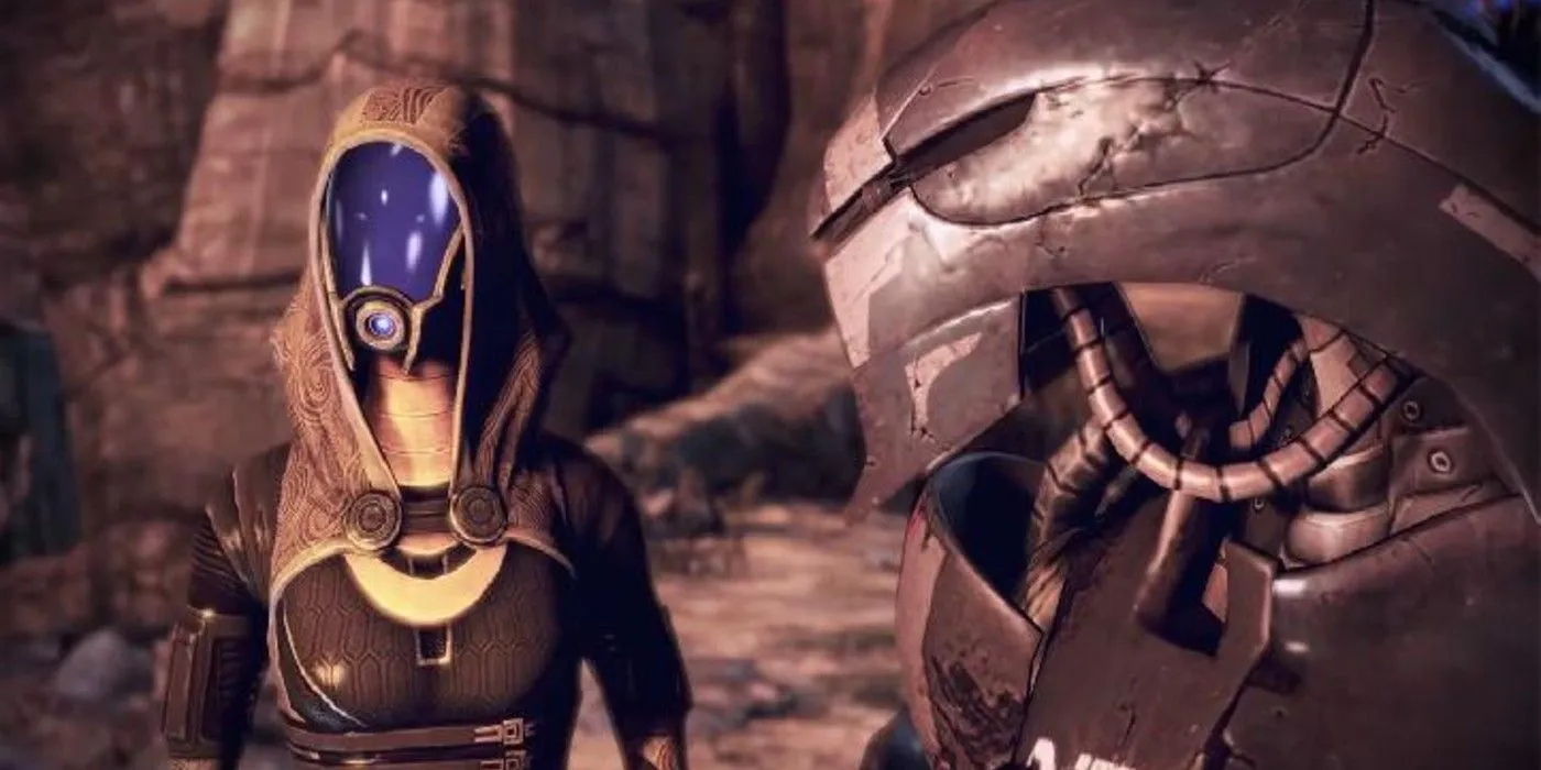 Mass Effect Tali and Legion on Rannoch