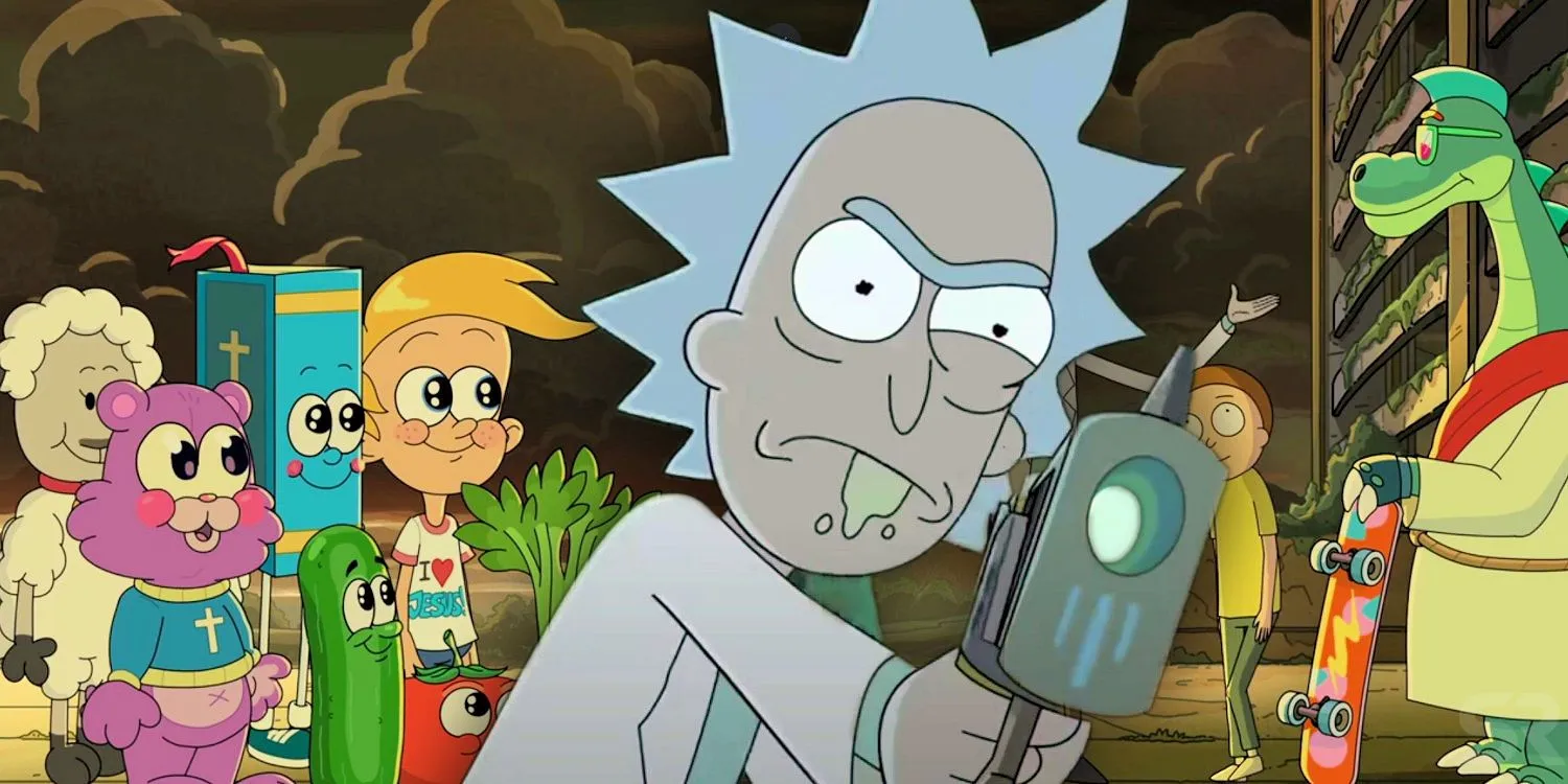 Outra imagem do episódio de Rick e Morty