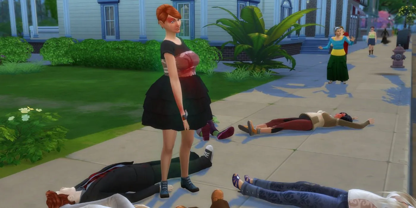 Extreme Violence Mod in The Sims 4