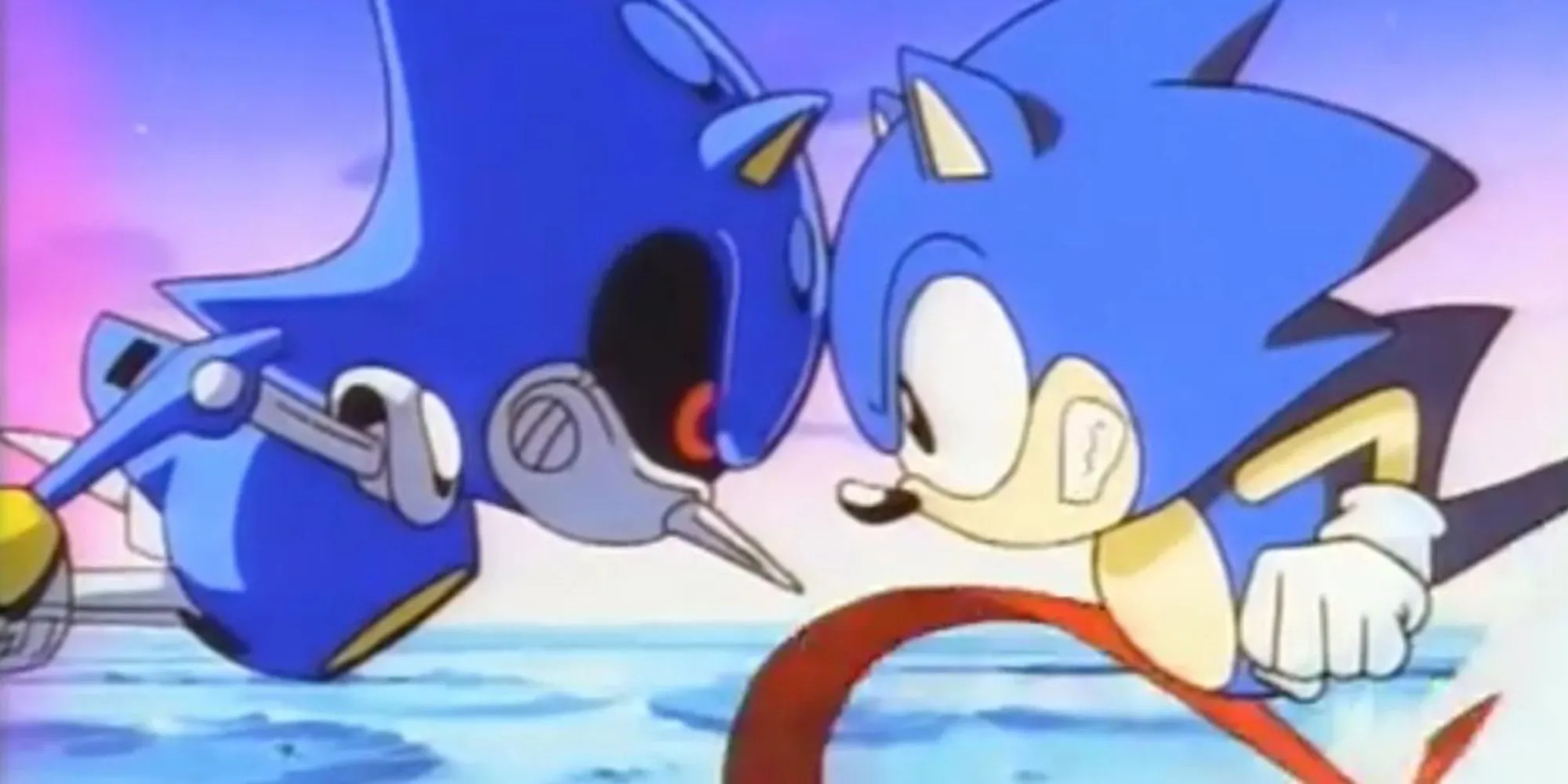 Sonic e Metal Sonic si affrontano nell'OVA di Sonic