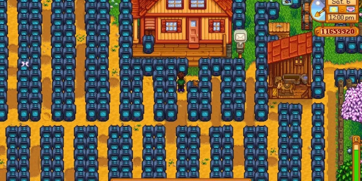 Cristalários de Stardew Valley