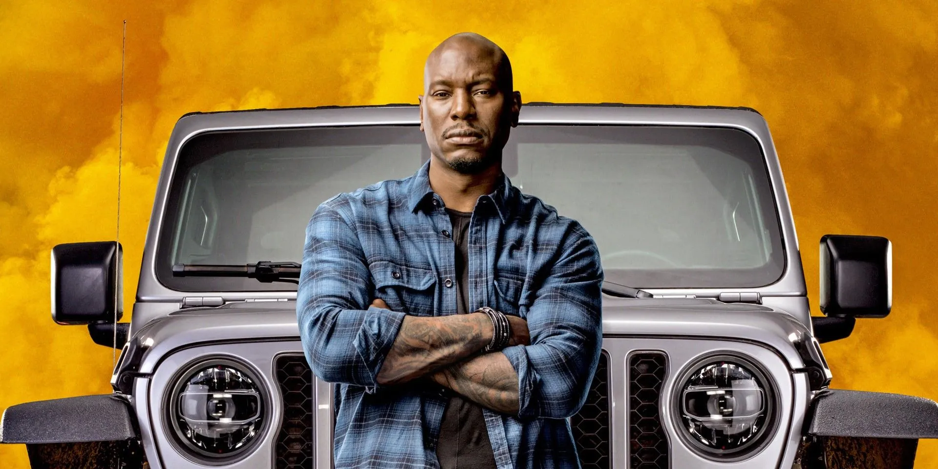 Plakat Romana Pearce'a Tyrese'a Gibsona do filmu Szybcy i wściekli 9