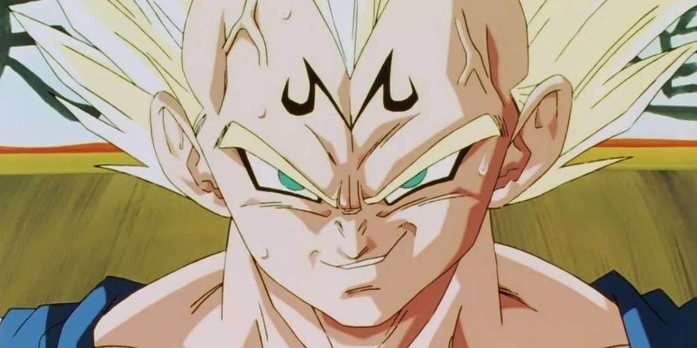 Vegeta en su forma villana