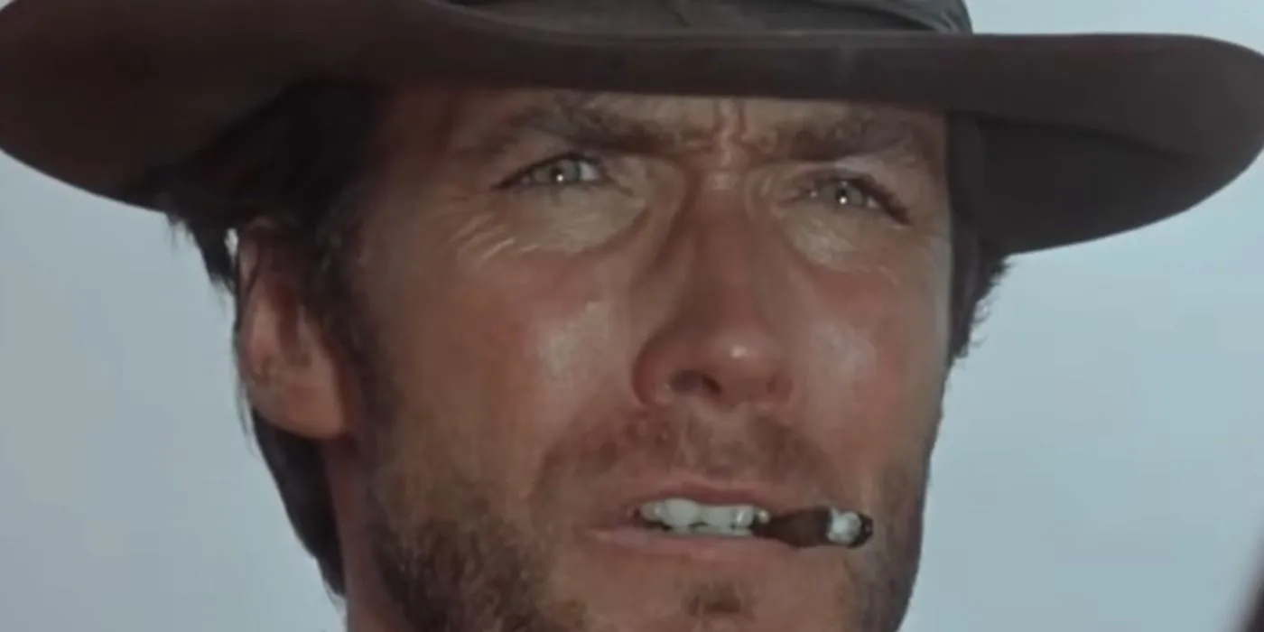 Clint Eastwood en Por un puñado de dólares