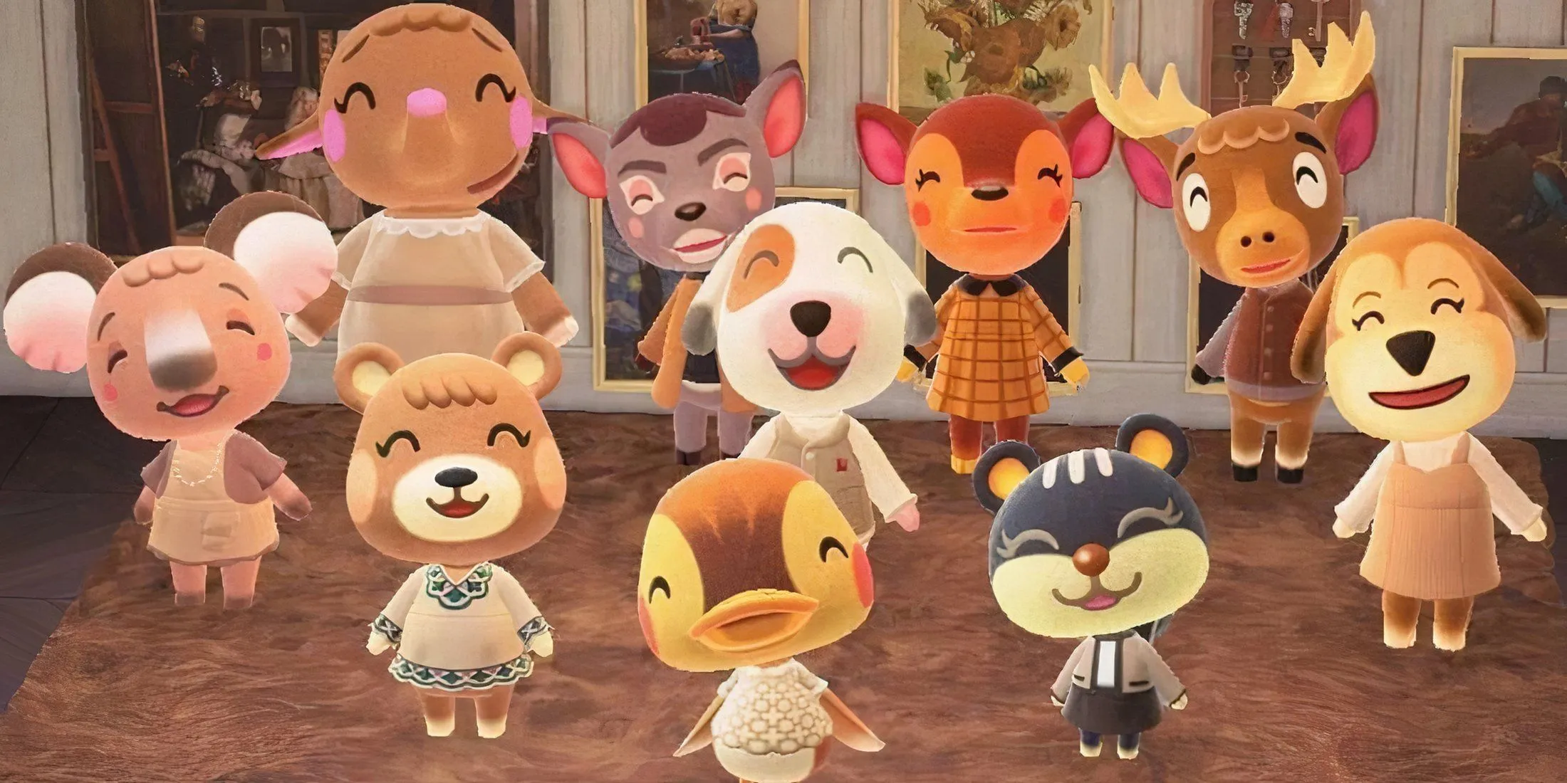 Villagers in Animal Crossing: New Horizons