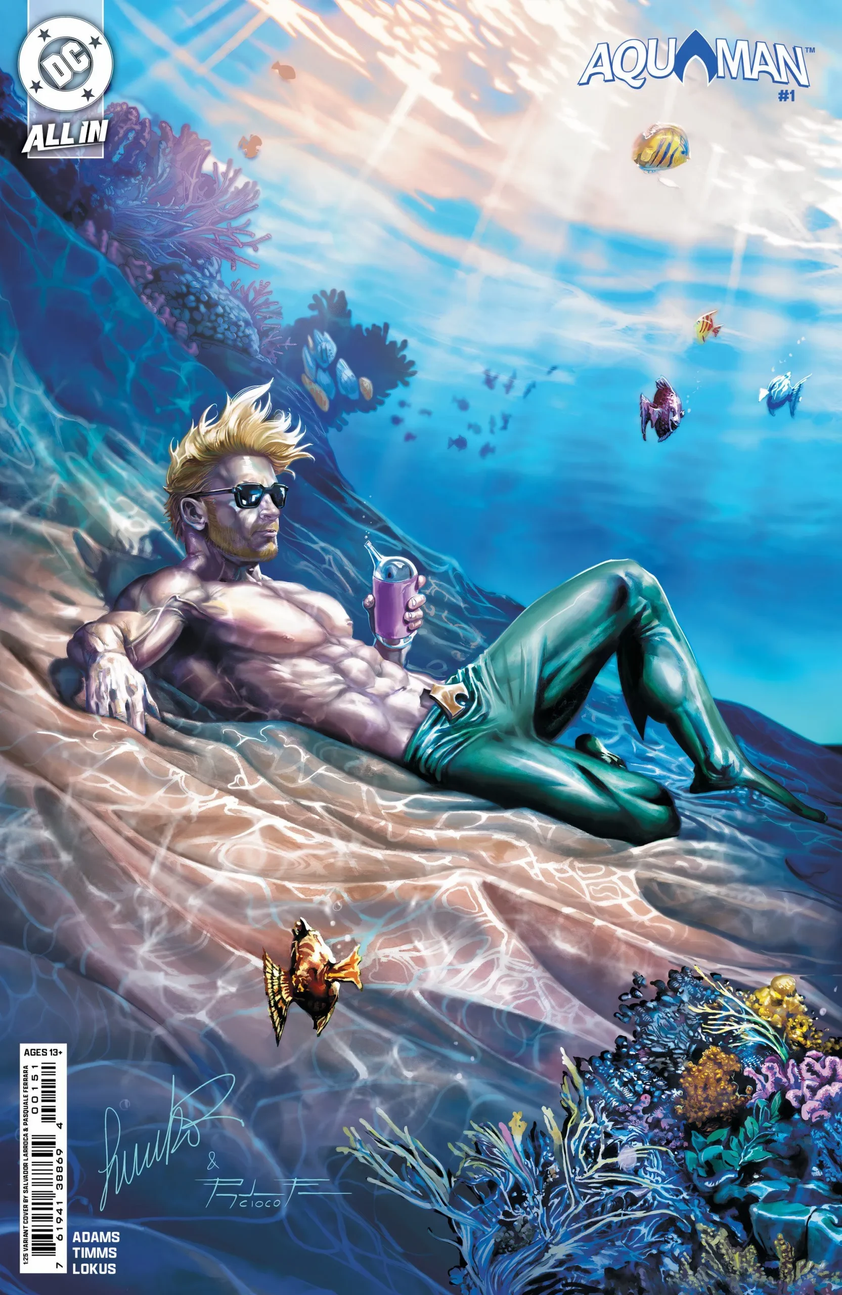 Aquaman Okładka 1