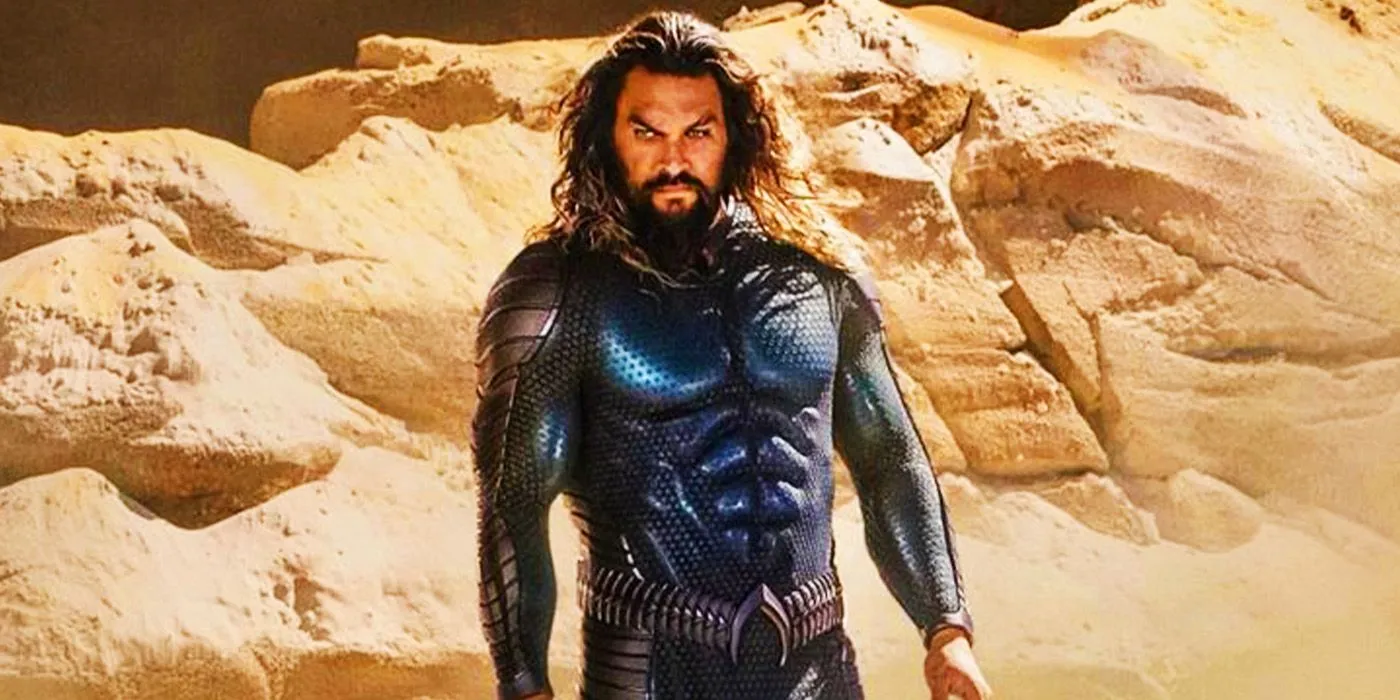 Aquaman en costume bleu