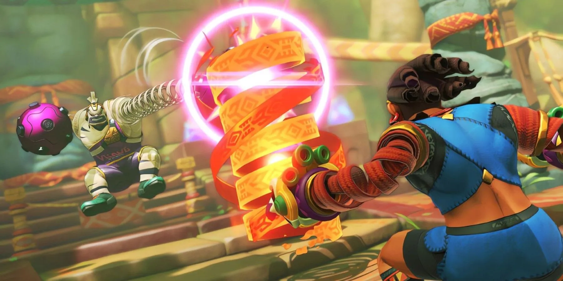 Capture d'écran du gameplay d'Arms