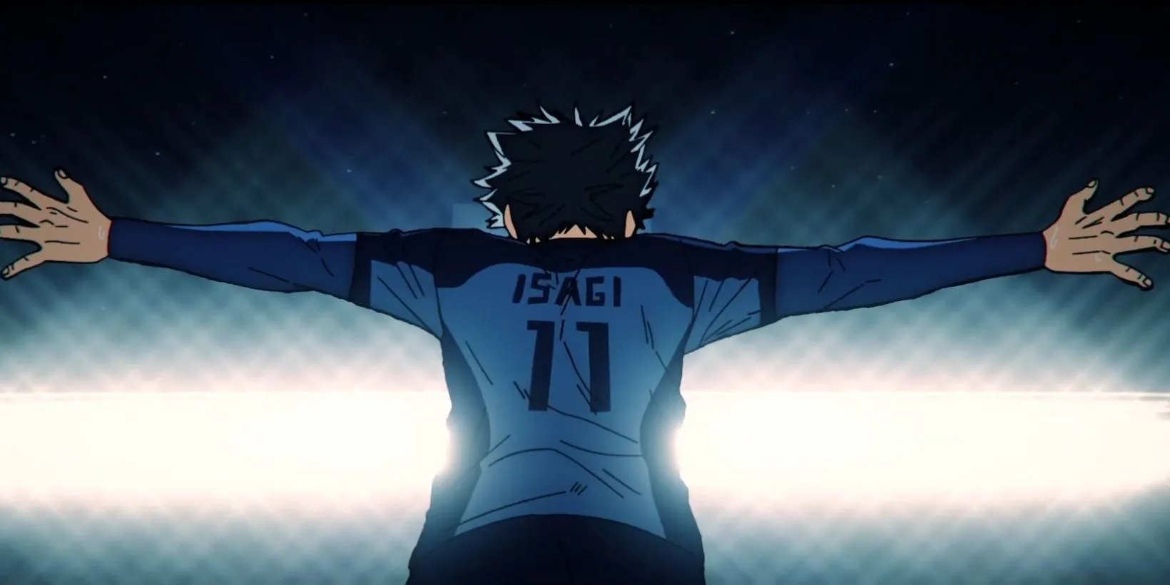 Blue Lock Stagione 2, Episodio 14 Isagi festeggia il suo gol