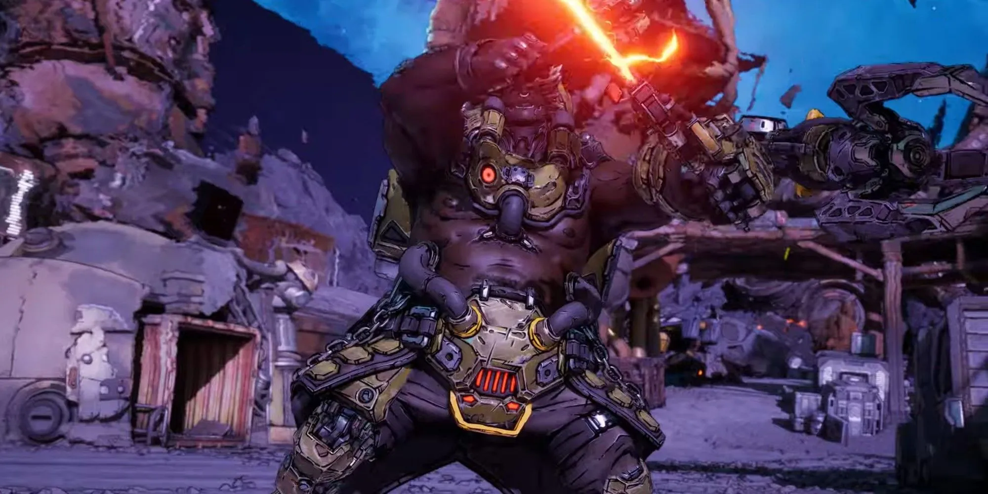 Nemico in Borderlands 4 che prepara un attacco