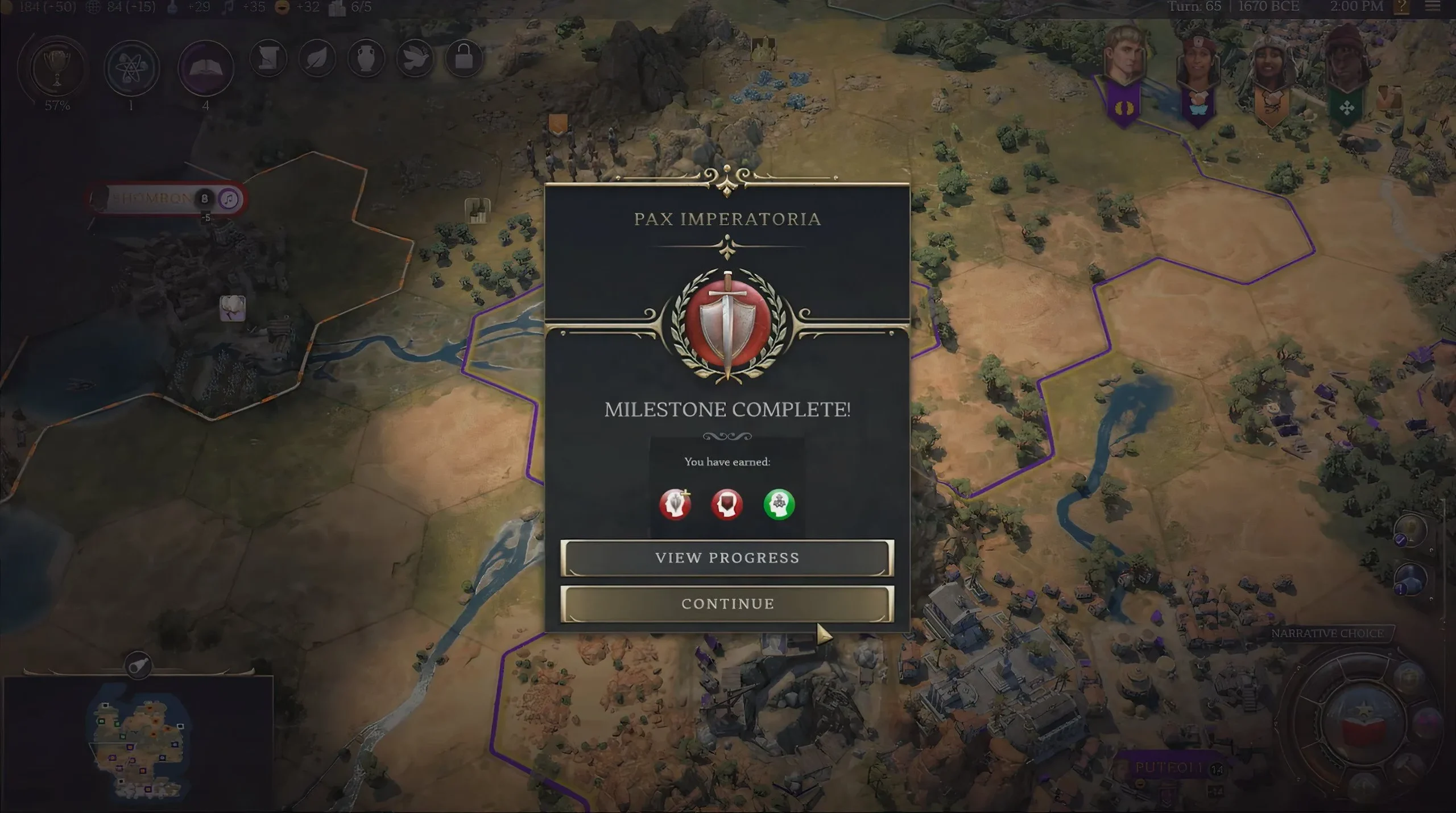 Civ 7 Jalon militaire Antiquité