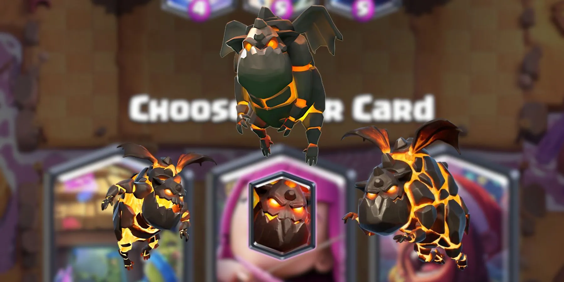 Clash Royale Super Lava Hound