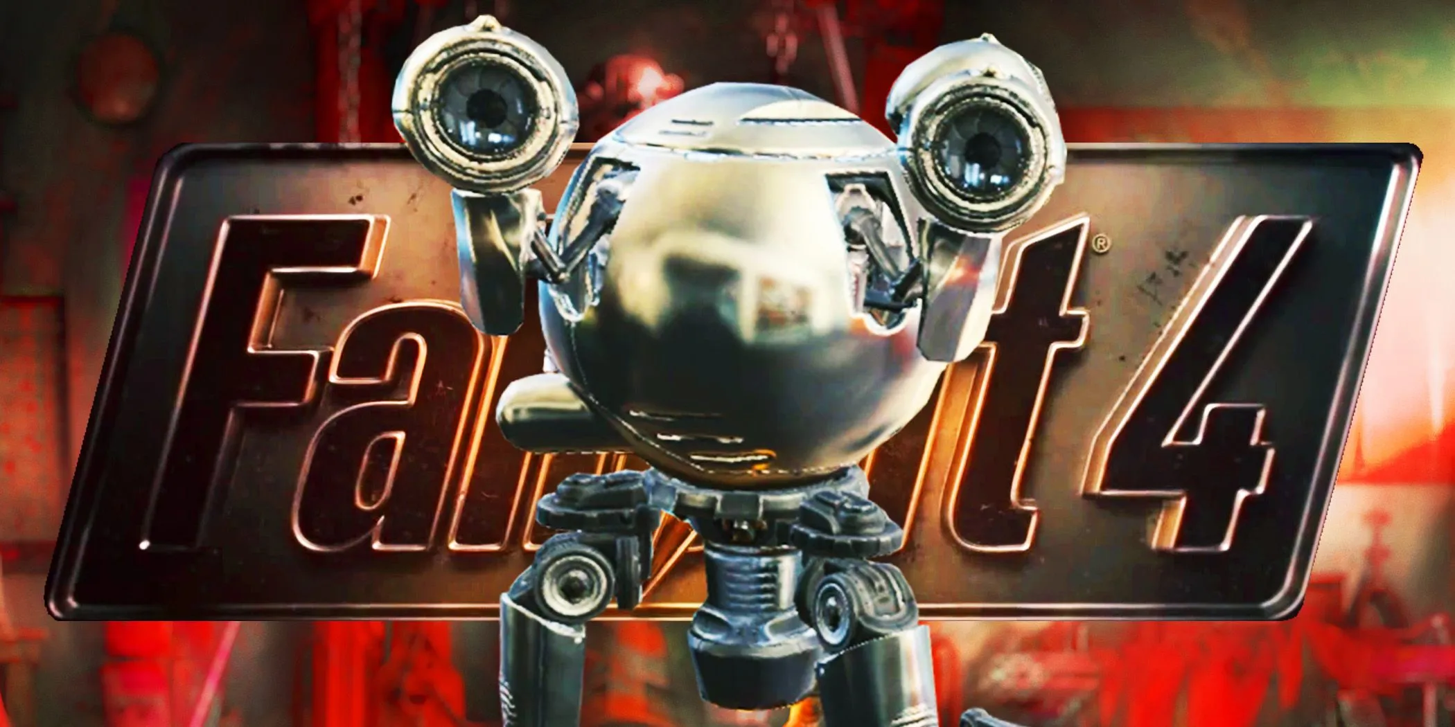 Codsworth Over Fallout 4 Logo