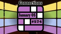 5. Januar 2025 Connections Puzzle #574 Tipps & Lösungen