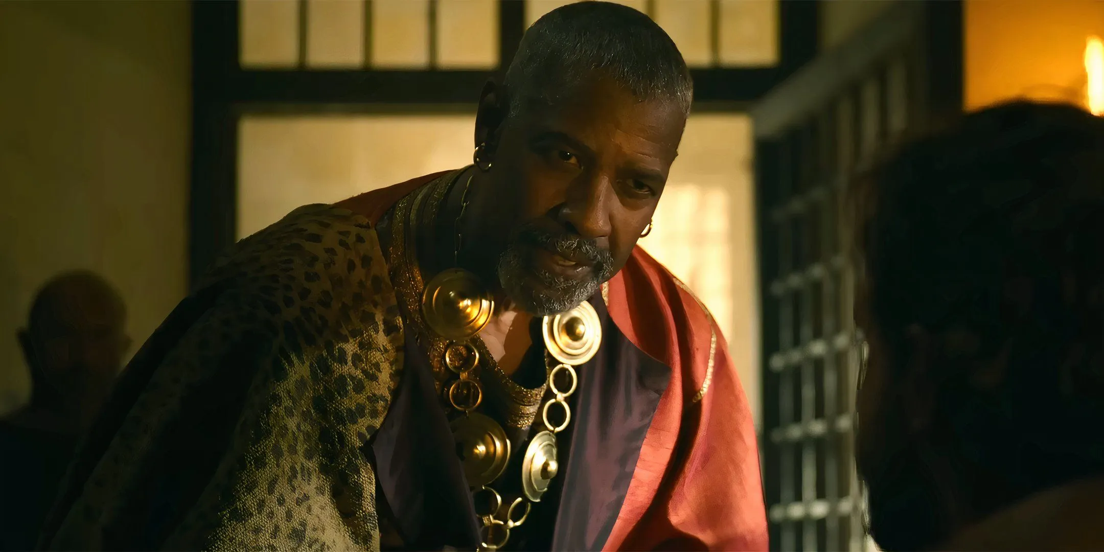 Denzel Washington in Gladiator II, Szene vier